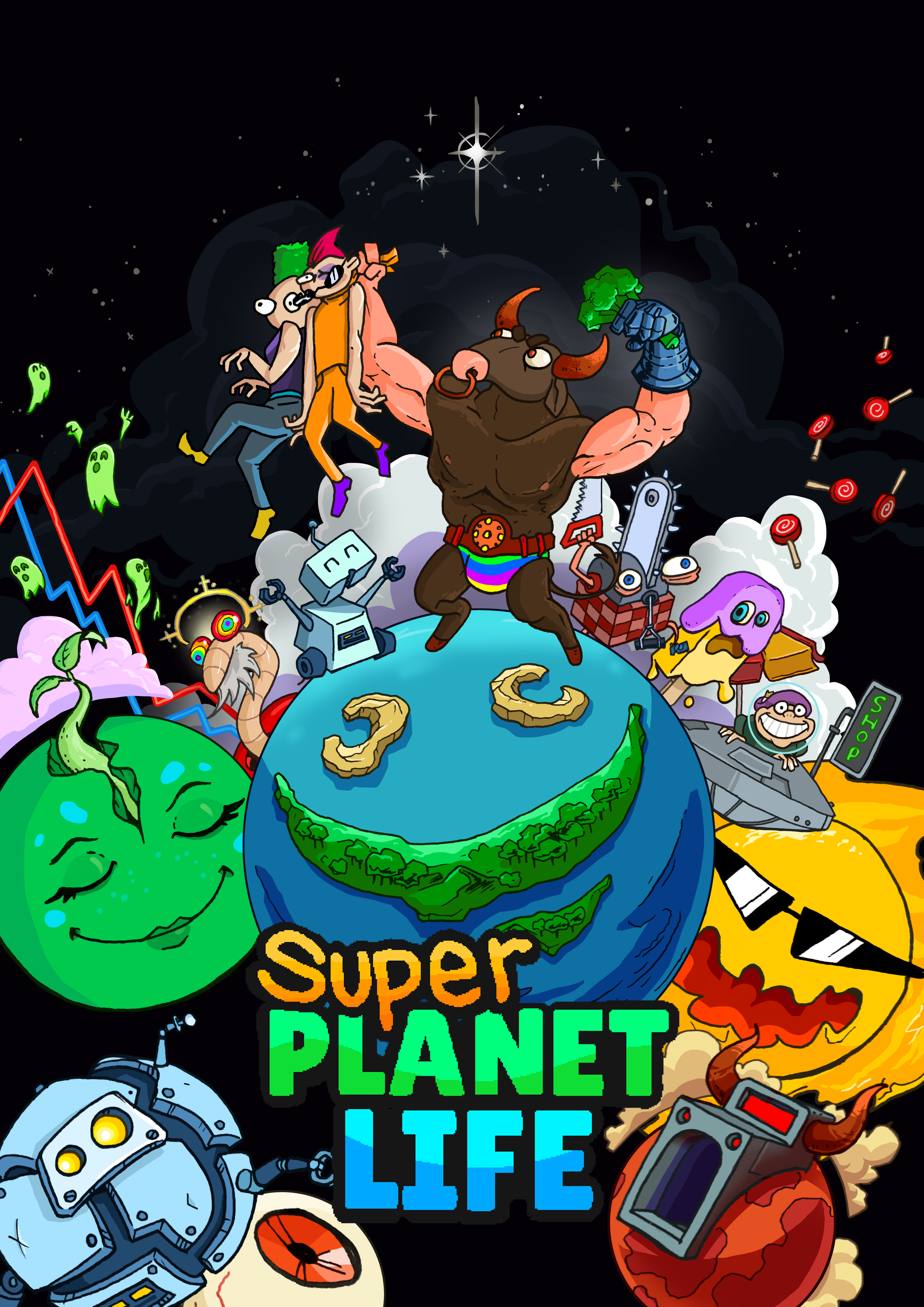 Super-Planet-Life-Poster